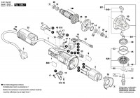 Bosch 3 601 C94 074 GWS 710 Angle Grinder 230 V / GB Spare Parts GWS710